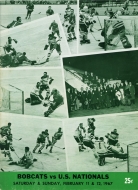 1966-67 Green Bay Bobcats game program