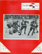 1970-71 Guelph C.M.C.'s game program