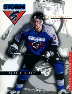 1995-96 Guelph Storm game program