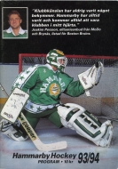 1993-94 Hammarby IF game program