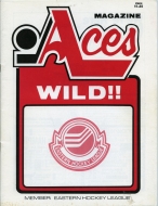 1979-80 Hampton Aces game program