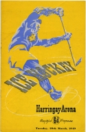 1948-49 Harringay Racers game program