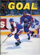 1988-89 Hartford Whalers game program