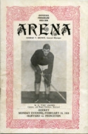 1923-24 Harvard University game program