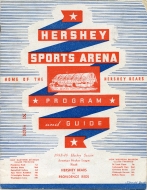 1948-49 Hershey Bears game program