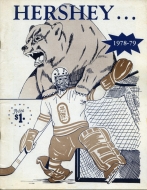1978-79 Hershey Bears game program