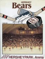 1989-90 Hershey Bears game program