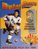 1994-95 Hershey Bears game program