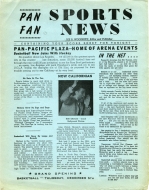 1946-47 Hollywood Wolves game program