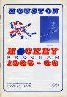 1965-66 Houston Apollos game program