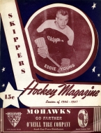 1946-47 Houston Skippers game program