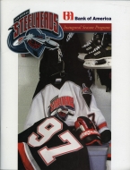 1997-98 Idaho Steelheads game program