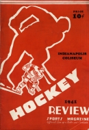 1940-41 Indianapolis Capitals game program