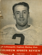 1946-47 Indianapolis Capitals game program