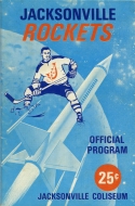 1965-66 Jacksonville Rockets game program