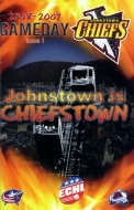 2008-09 Johnstown Chiefs game program