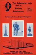 1960-61 Johnstown Jets game program