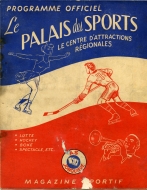 1951-52 Jonquiere Aces game program