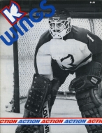 1982-83 Kalamazoo Wings game program
