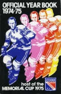 1974-75 Kitchener Rangers game program