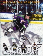 1999-00 Lake Charles Ice Pirates game program