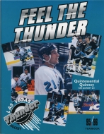 1995-96 Las Vegas Thunder game program