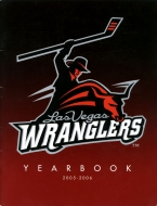 2005-06 Las Vegas Wranglers game program