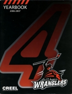 2006-07 Las Vegas Wranglers game program