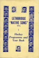 1946-47 Lethbridge Native Sons game program