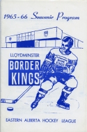 1965-66 Lloydminster Border Kings game program