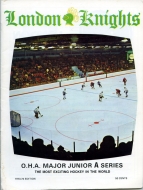 1973-74 London Knights game program