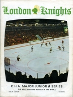 1974-75 London Knights game program
