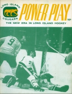 1973-74 Long Island Cougars game program
