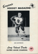 1966-67 Long Island Ducks game program