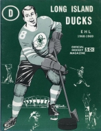 1968-69 Long Island Ducks game program