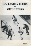 1964-65 Los Angeles Blades game program