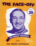 1949-50 Los Angeles Monarchs game program