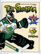 1997-98 Louisville Riverfrogs game program