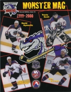 1999-00 Lowell Lock Monsters game program