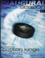 1999-00 Lubbock Cotton Kings game program