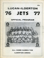 1976-77 Lucan-Ilderton Jets game program