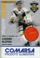 1997-98 Lugano game program