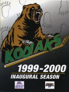 1999-00 Madison Kodiaks game program
