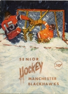 1968-69 Manchester Blackhawks game program