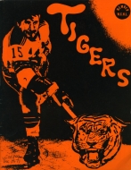 1971-72 Medicine Hat Tigers game program