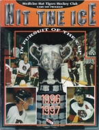 1996-97 Medicine Hat Tigers game program