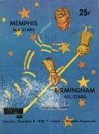 1956-57 Memphis All-Stars game program