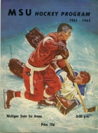 1961-62 Michigan State University game program