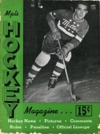 1947-48 Minneapolis Millers game program