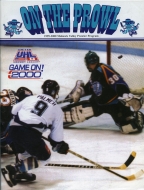 1999-00 Mohawk Valley Prowlers game program